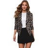 image:imageHybrid amp Company Ruched Sleeve Blazer  Lightweight fabric open front silhouette classic ruched sleeves suitable for office business casual and everyday wear11063multicolor