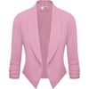 image:imageHybrid amp Company Womens Open Front BlazerRose