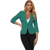 image:imageHybrid amp Company Womens Ponte Cardigan BlazerJade