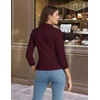 image:imageHybrid amp Company Womens Ponte Cardigan BlazerWine